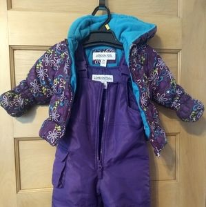 18m London Fog winter coat w/matching snow pants